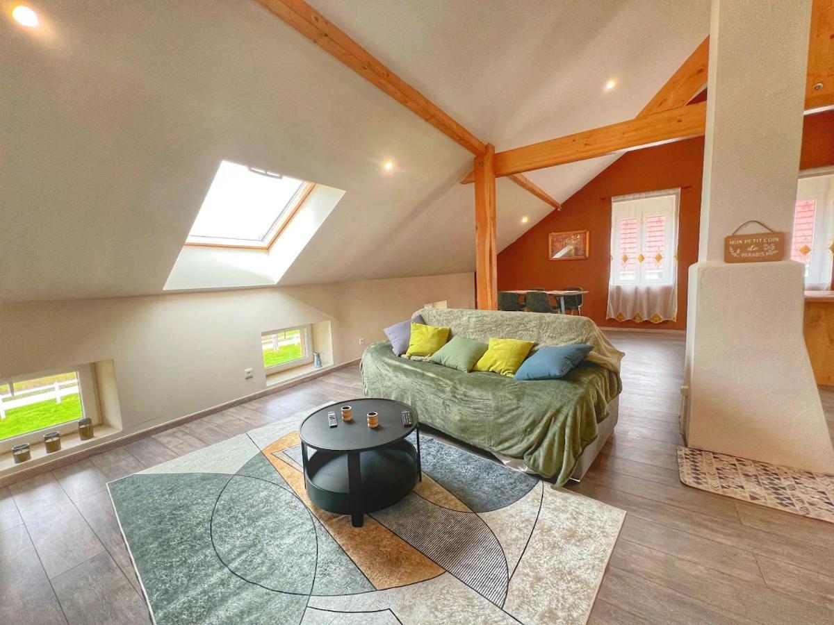Loft Spacieux En Pleine Foret Bining Eksteriør bilde